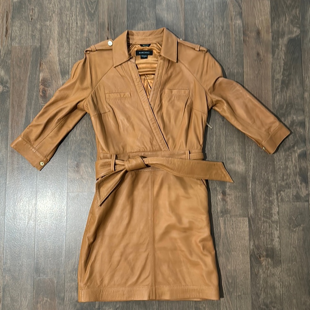 Marciano leather dress